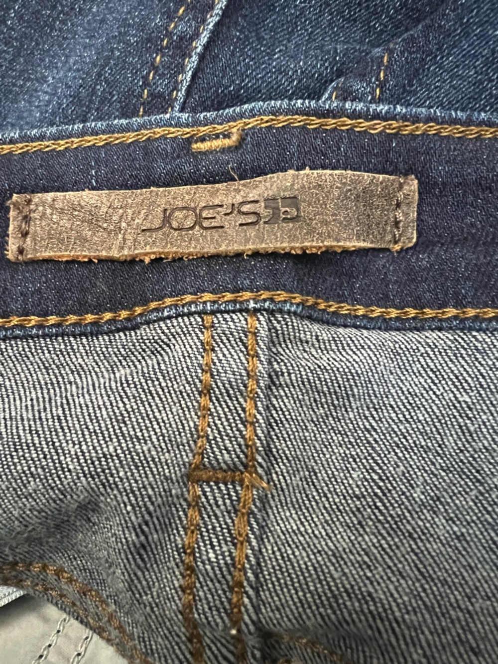 Joe's Jeans flawless “The Icon”Dark Indigo mid rise Skinny Jeans Sz 29 - Picture 8 of 8